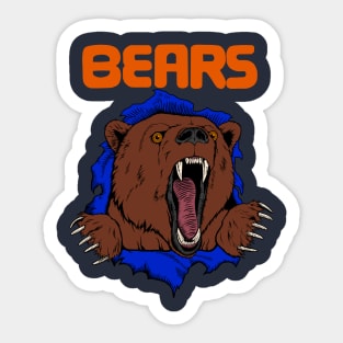 Bears Rippr Sticker